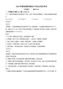 08，2023年青岛西海岸新区中考自主招生化学模拟题