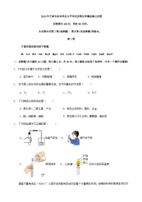 26，2024年天津市初中学业水平考试试卷化学模拟练习试卷（解析版）