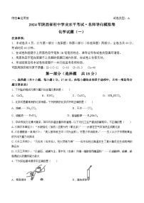 2024年陕西省宝鸡市陈仓区初中学业水平考试化学模拟卷一