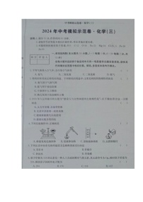 江西省抚州市东乡区实验中学2023--2024学年九年级下学期期中模拟化学试题