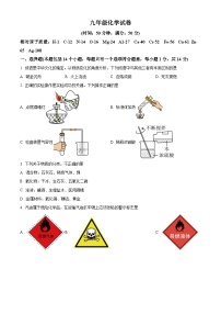 河南省信阳市第一初级中学2023-2024学年九年级下学期开学考试化学试题（原卷版+解析版）