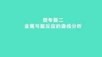 2023-2024 中考化学复习 微专题二　金属与酸反应的曲线分析 课件