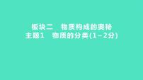 2024河北中考化学复习 板块二 主题1　物质的分类(1~2分) 课件