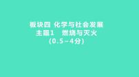 2024河北中考化学复习 板块四 主题1　燃烧与灭火(0.5~4分) 课件