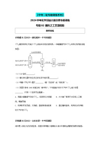 2024中考化学压轴专题训练-专题02图形类-工艺流程题（含解析）