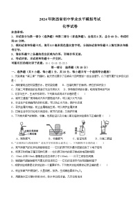 2024年陕西省商洛市部分学校初中学业水平模拟考试化学试题