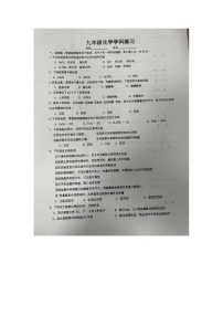 广东仲元中学附属学校2023-2024学年九年级下学期3月月考化学试题