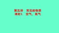 2024贵州中考一轮复习 人教版化学 教材基础复习 主题二　第五讲　课时1　空气、氧气 课件