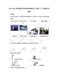 黑龙江省哈尔滨市道外区2021-2022学年八年级下学期期末化学试卷