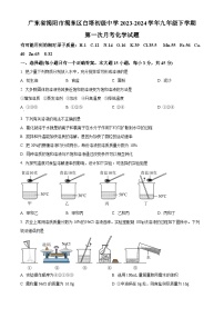 广东省揭阳市揭东区白塔初级中学2023-2024学年九年级下学期第一次月考化学试题（原卷版+解析版）