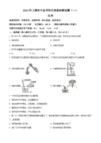 2024年湖南省娄底市涟源市九年级中考一模化学试题（原卷版+解析版）