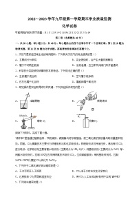 2022-2023学年南通市如皋市九年级上学期期末化学试题（含答案解析）