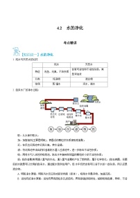 九年级上册课题2 水的净化课后复习题