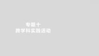 2024广西中考复习 通用版化学 热考专题突破 专题十　跨学科实践活动 课件