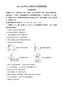 四川省遂宁市射洪市九年级2023-2024学年上学期期末化学试题