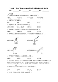 江西省上饶市广信区2024届九年级上学期期末考试化学试卷(含答案)