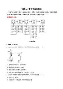 专题 04 常见气体制备-2023年中考化学总复习高频考点必刷题（全国通用）
