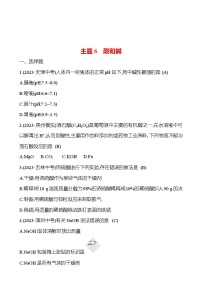 2023-2024 人教版化学 福建中考一轮复习 板块一　主题6　酸和碱 专题练习