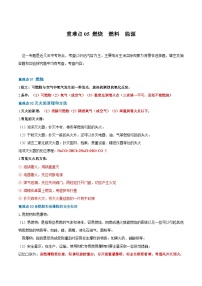 （全国通用）2024年中考化学【热点·重点·难点】专练重难点05 燃烧  燃料  能源-专题训练.zip