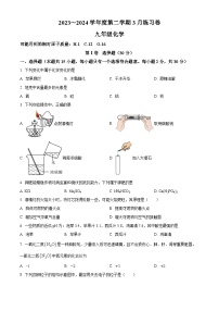 江苏省南京市江宁区麒麟初级中学2023-2024学年九年级下学期3月练习化学试题（原卷版+解析版）