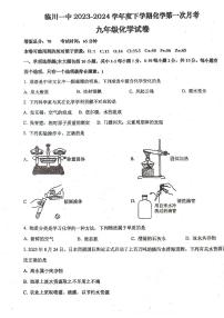 江西省临川市第一中学2023-2024学年九年级下学期第一次月考化学试题