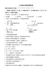 山东省德州市庆云县渤海中学2023-2024学年九年级下学期3月月考化学试题（原卷版+解析版）