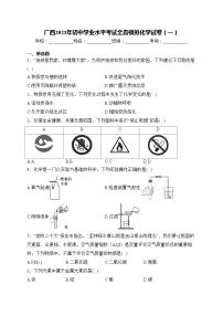 广西2023年初中学业水平考试全真模拟化学试卷（一）(含答案)