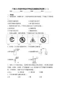 广西2023年初中学业水平考试全真模拟化学试卷（一）(含答案)