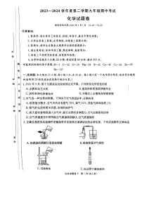 2024长沙一中集团九下期中联考化学试卷