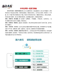 第6单元 碳和碳的氧化物（考点清单）（讲+练）-2024年 中考化学考点大串讲（人教版）