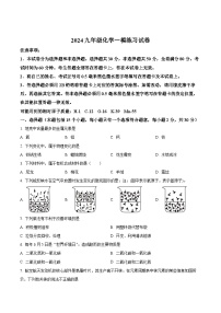 江苏省南京市江宁区百家湖中学2024年中考一模化学试题