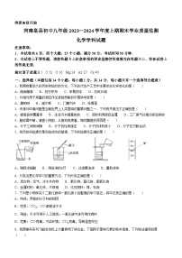 河南省信阳市息县2023-2024学年九年级上学期期末学业质量监测化学试题