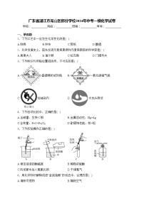 广东省湛江市霞山区部分学校2024年中考一模化学试卷(含答案)