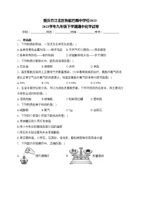 重庆市江北区鲁能巴蜀中学校2022-2023学年九年级下学期期中化学试卷(含答案)