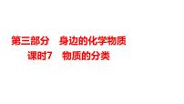 2024年广东省中考化学一轮知识点梳理复习课时7---物质的分类课件PPT