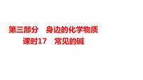 2024年广东省中考化学一轮知识点梳理复习课时17---常见的碱课件PPT