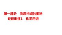 2024年广东省中考化学一轮知识点梳理复习专项训练1：化学用语课件PPT