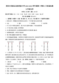 贵州省贵阳市花溪区高坡民族中学2023-2024学年九年级下学期3月下学期月考化学试题（原卷版+解析版）