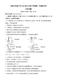 2024年山东省东营市实验中学中考第一次模拟考试化学试题（原卷版+解析版）