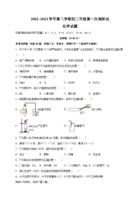 2023年江苏省苏州市中考一模化学试卷（含答案解析）