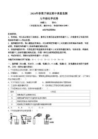 湖北省鄂州市梁子湖区2023-2024学年九年级下学期期中质量监测化学试题