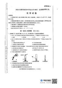 2024年陕西省汉中市初中学业水平考试化学全真模拟试卷（四）