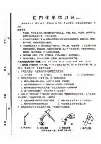 2024年山东省淄博市桓台县中考一模化学试卷