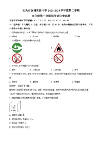 2024年广东省汕头市金园实验中学中考第一次模拟考试化学试题（原卷版+解析版）