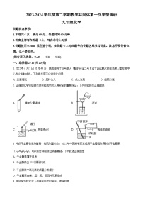 江苏省宿迁市宿城区新区九年级共同体2023-2024学年九年级下学期4月月考化学试题（原卷版+解析版）