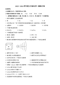 2024年江苏省南京市中考化学一模练习卷（原卷版+解析版）