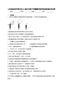 山东省滨州市博兴县2023届九年级下学期期中教学质量监测化学试卷(含答案)