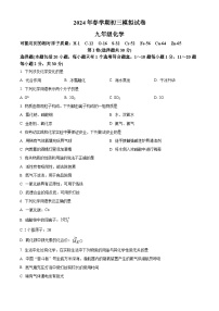 2024年江苏省无锡地区中考模拟化学试卷 （原卷版+解析版）