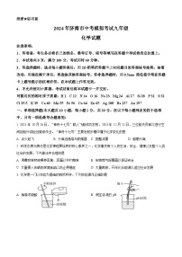 2024年山东省济南市中考模拟考试化学试题（原卷版+解析版）