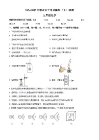 2024年陕西省西安市高新一中中考五模化学试题（原卷版+解析版）